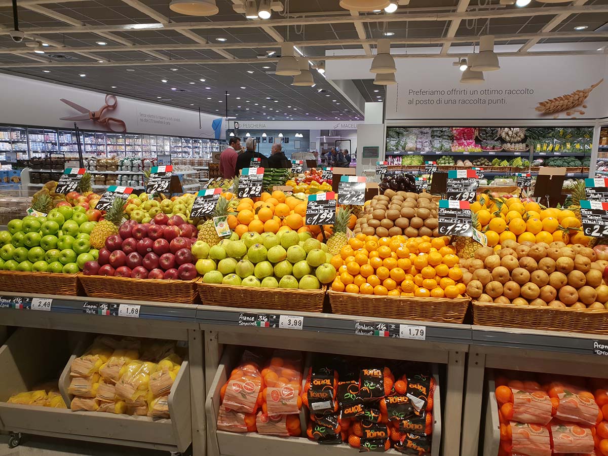 Unes U2 Supermercato ortofrutta