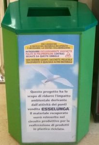 Esselunga vaschette plastica