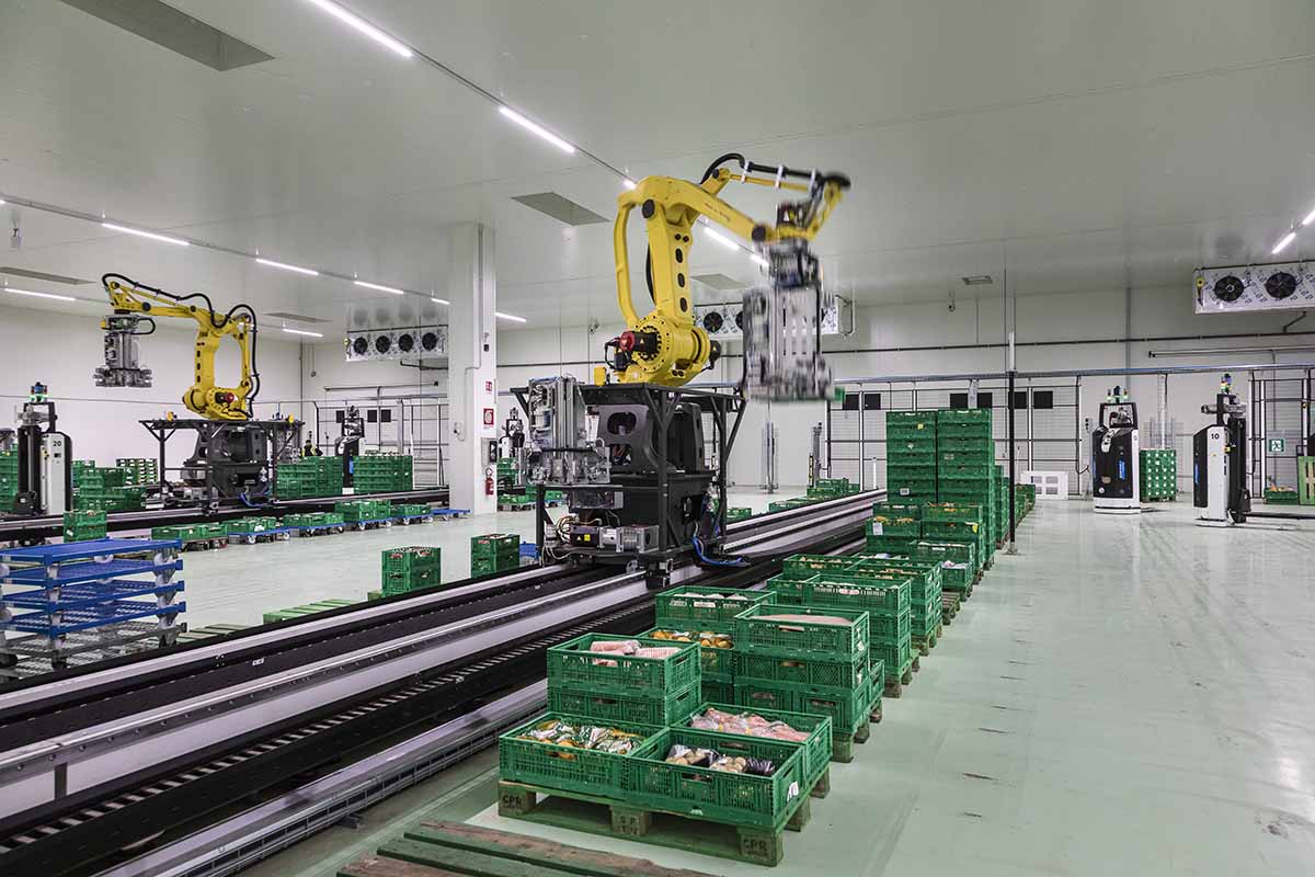 Conad Nord Ovest impianto robotizzato Montopoli