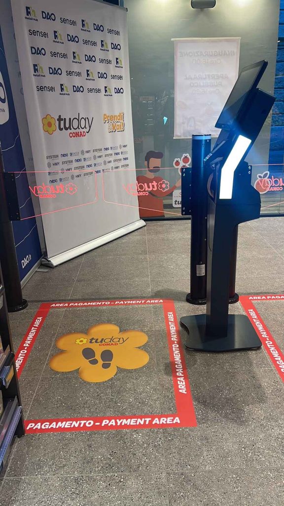 conad tuday senza casse dao prendi&vai