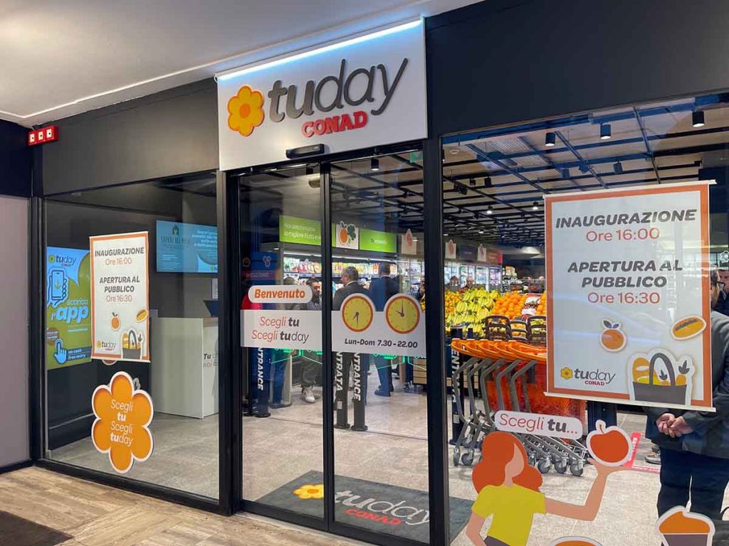 conad tuday senza casse dao prendi&vai