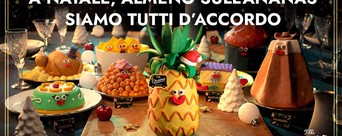 spot Natale Orsero ananas