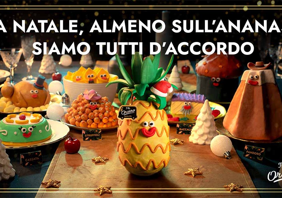 spot Natale Orsero ananas