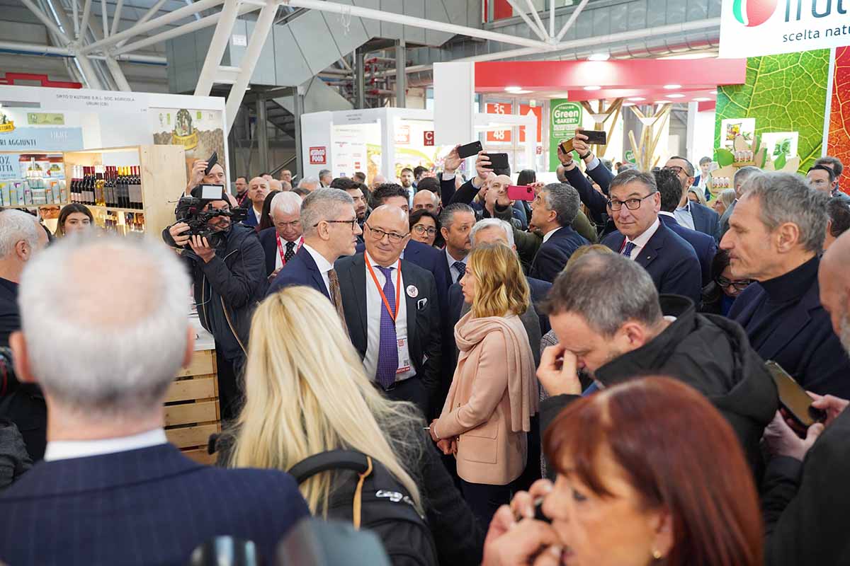 Marca by BolognaFiere visita Meloni