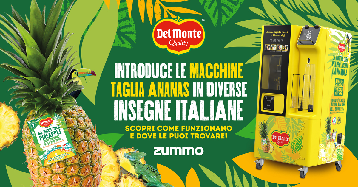 Del Monte ananas macchina