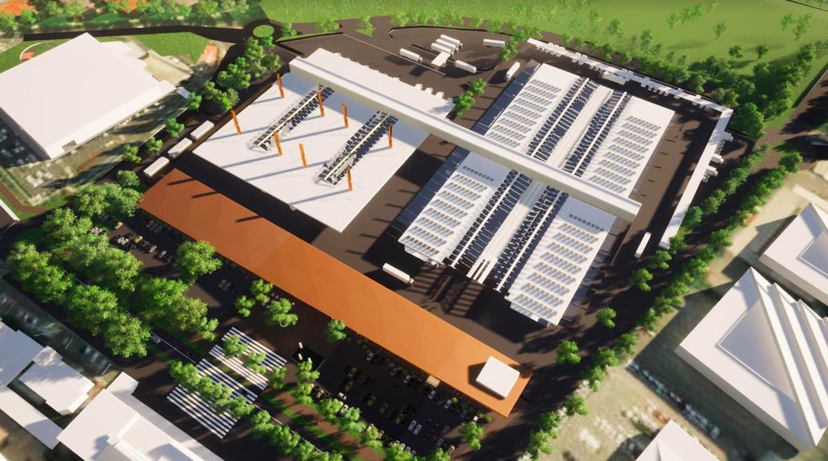 Riqualificazione del Mercato Ortofrutticolo di Bergamo Mercato di Bergamo