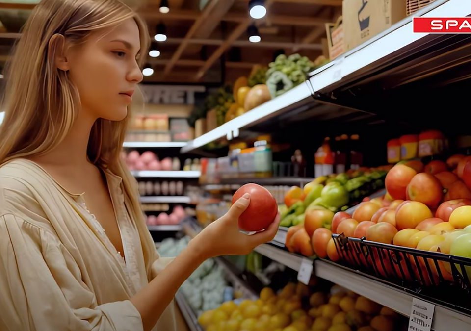 Spar Slovenia spot AI