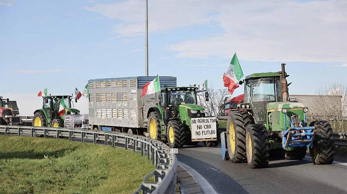 trattori proteste