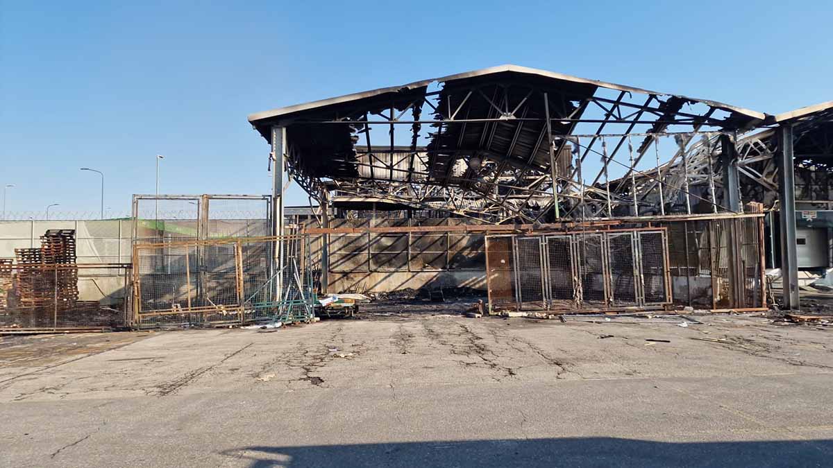 incendio Ortomercato L’Orto di Jack @FM