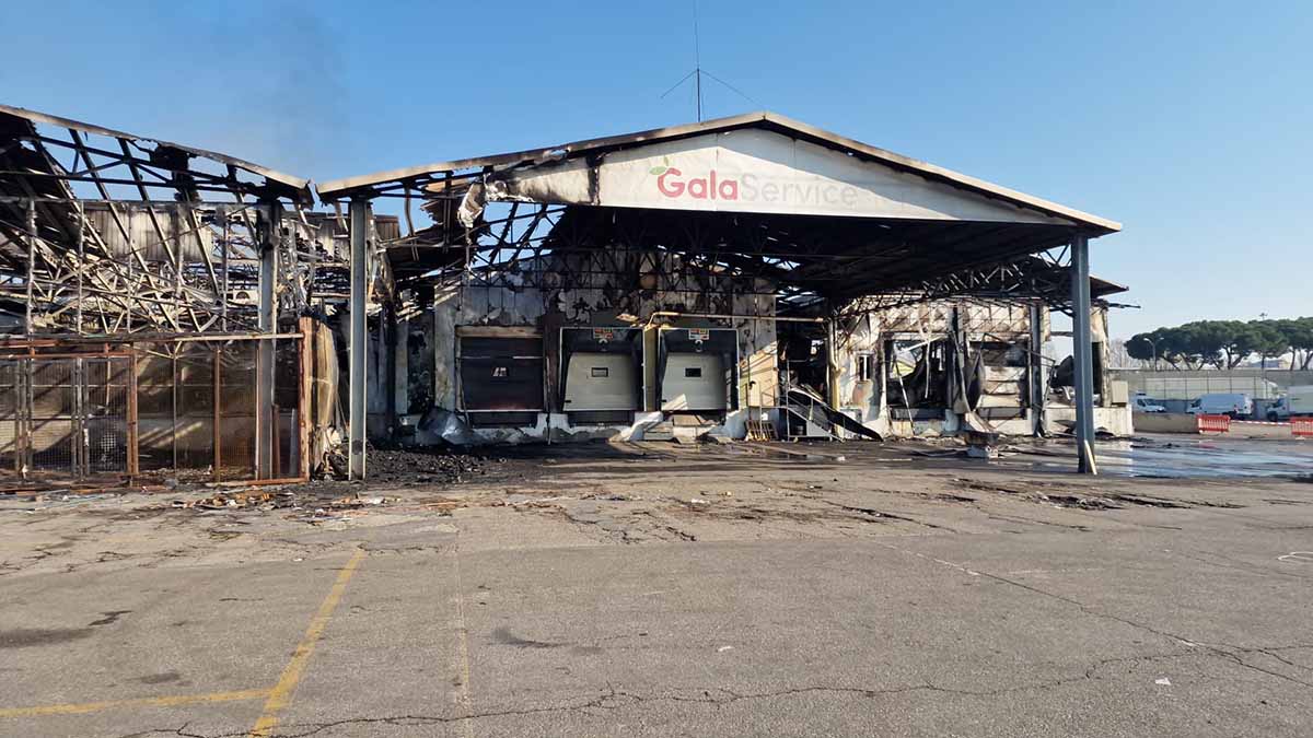 incendio Ortomercato L’Orto di Jack @FM
