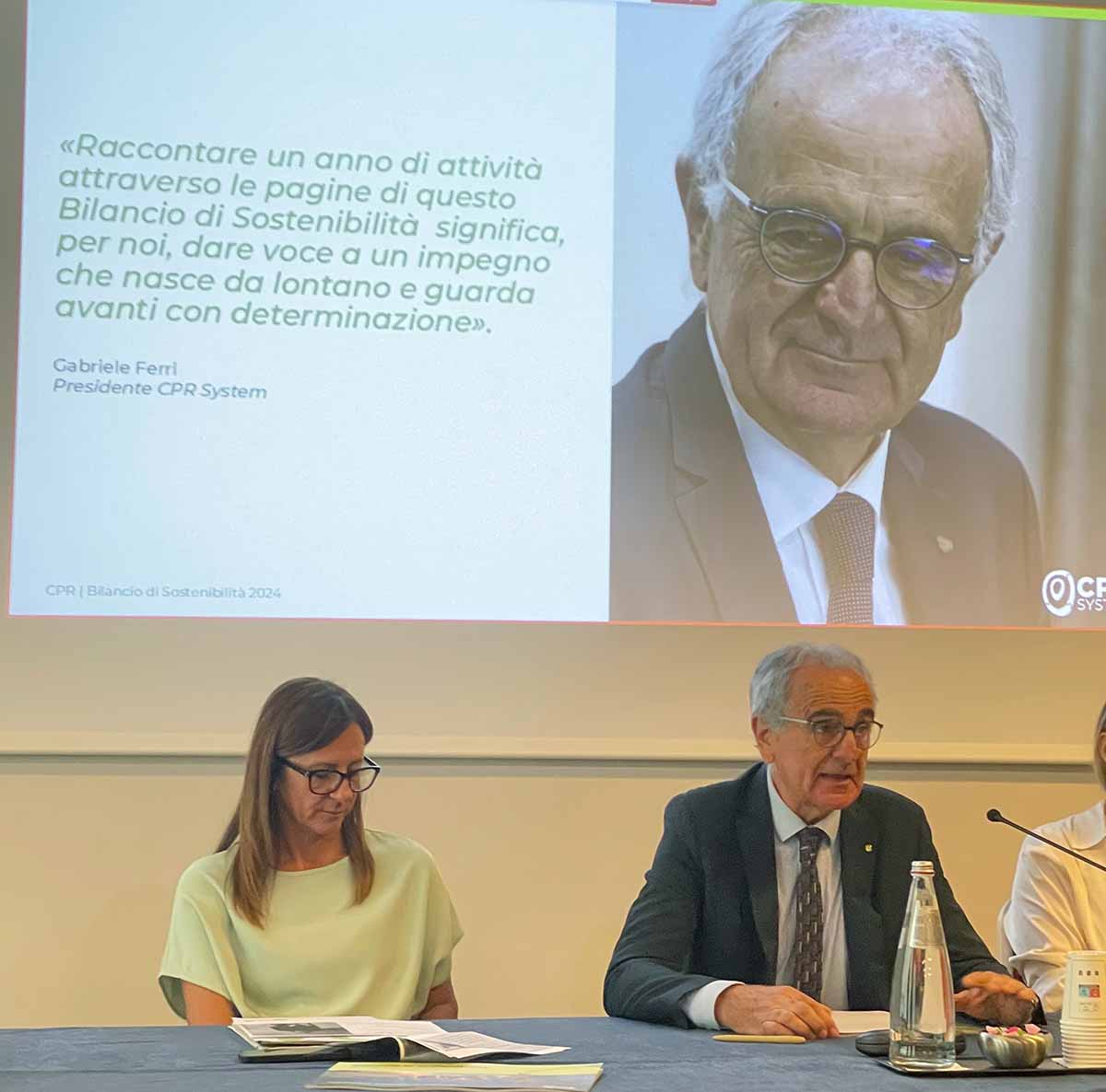 CPR System Bilancio di Sostenibilità Gabriele Ferri @Fm