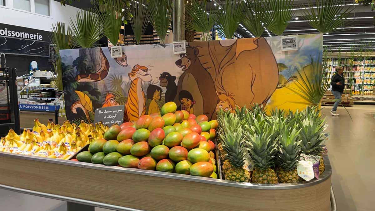 Disney ortofrutta E.Leclerc