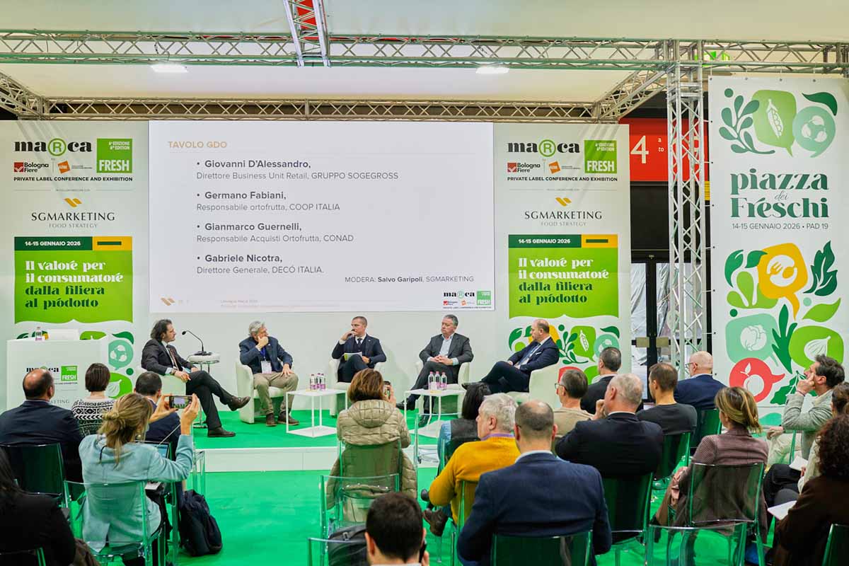 Marca Fresh 2026 convegno Gdo reparto ortofrutta