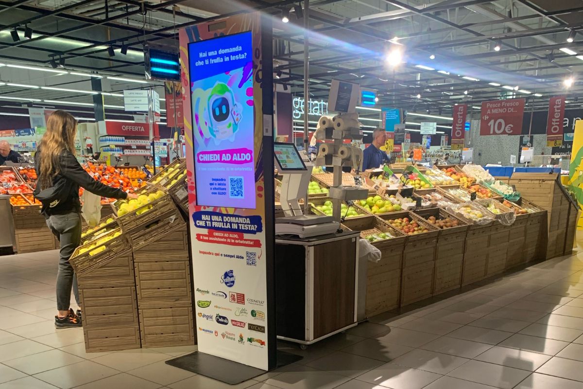 ALDO intelligenza artificiale supermercati