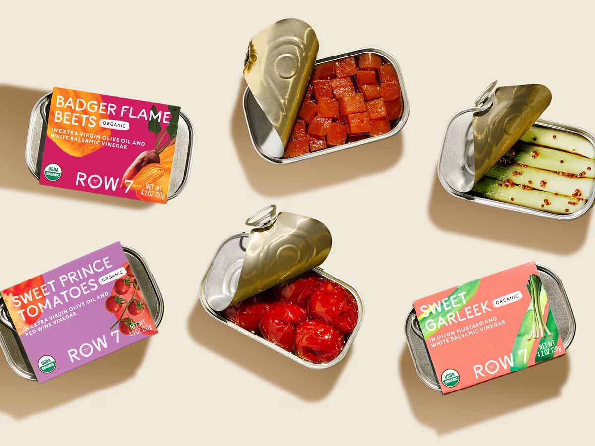 Row 7 Tinned Vegetables