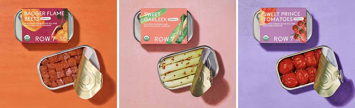 Row 7 Tinned Vegetables